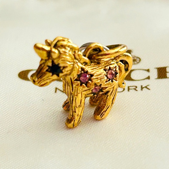 NWOT Coach Unicorn Charm Necklace/ Bracelet/ Keychain/ Bag Charm - Picture 9 of 9